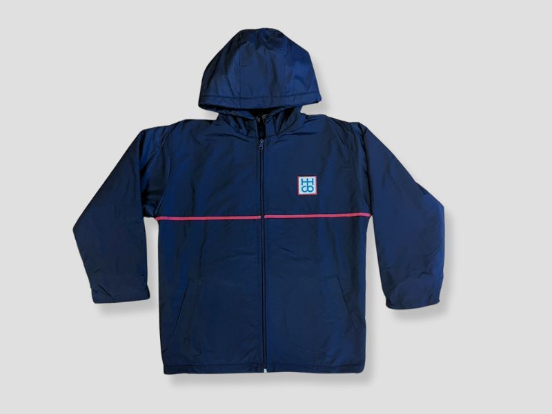 Campera impermeable forrada en micropolar