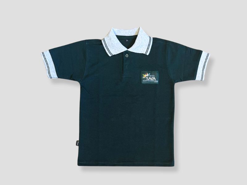 Remera polo manga corta