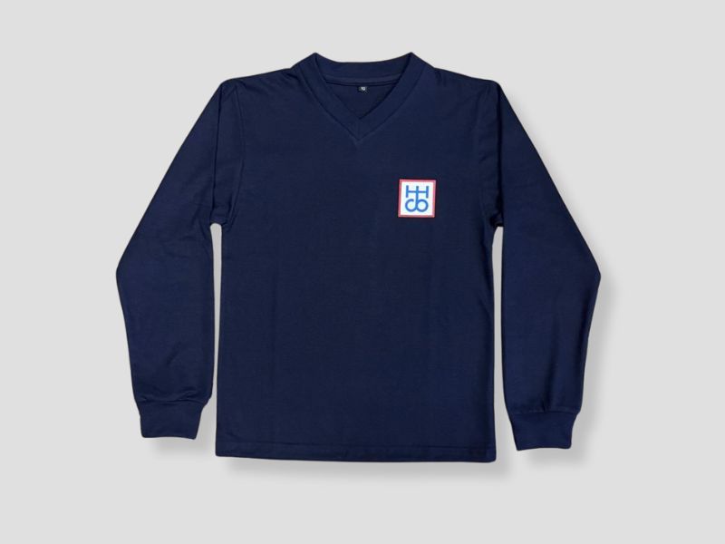 T-shirt manga larga (inicial, primaria, secundaria)