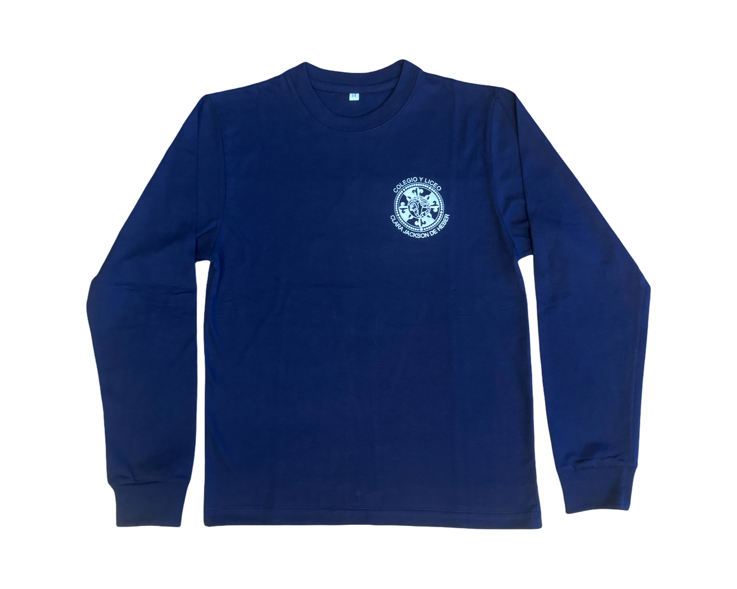 T-shirt manga larga primaria y secundaria