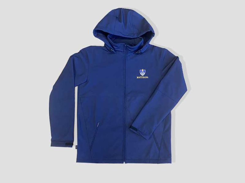 Campera de neopreno con capucha masculina