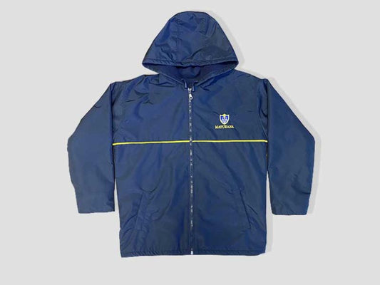 Campera impermeable forrada en micropolar