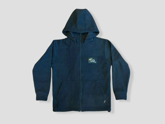 Campera micropolar con capucha