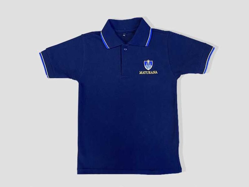 Remera polo manga corta primaria