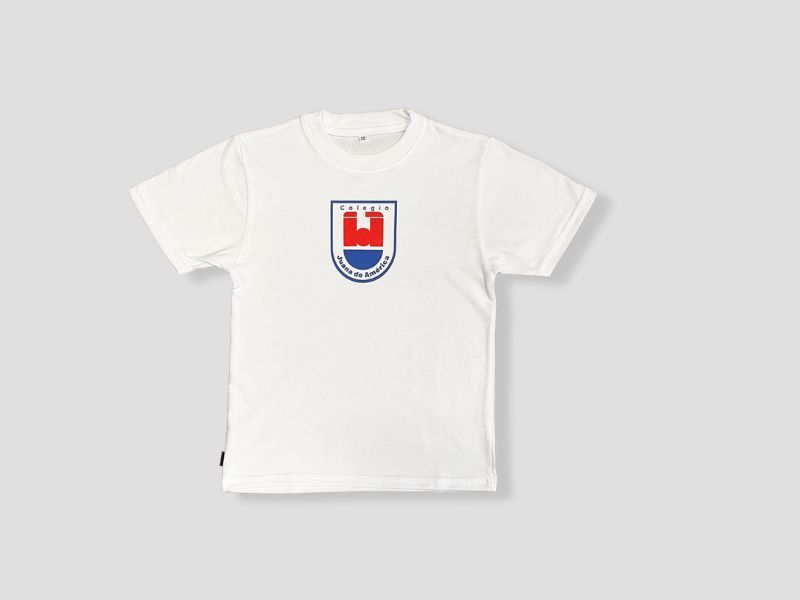 T-shirt manga corta inicial y primaria