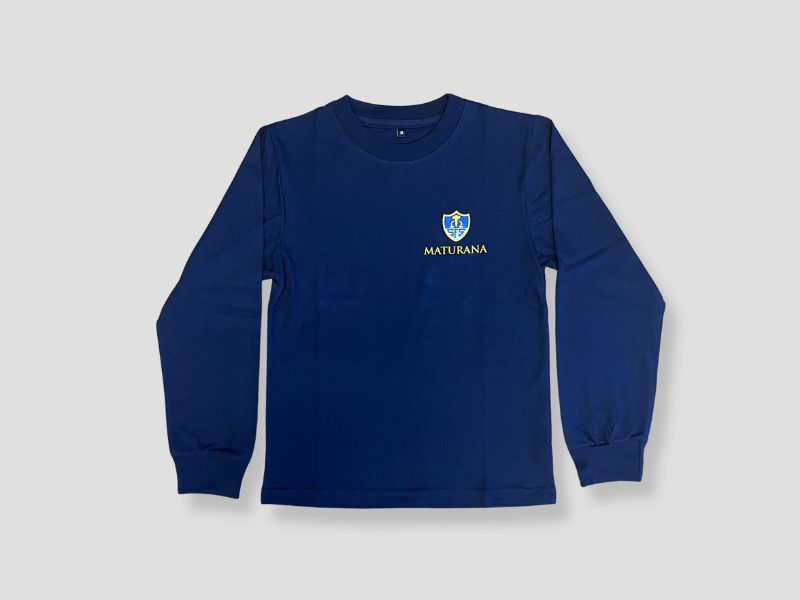 T-shirt manga larga primaria